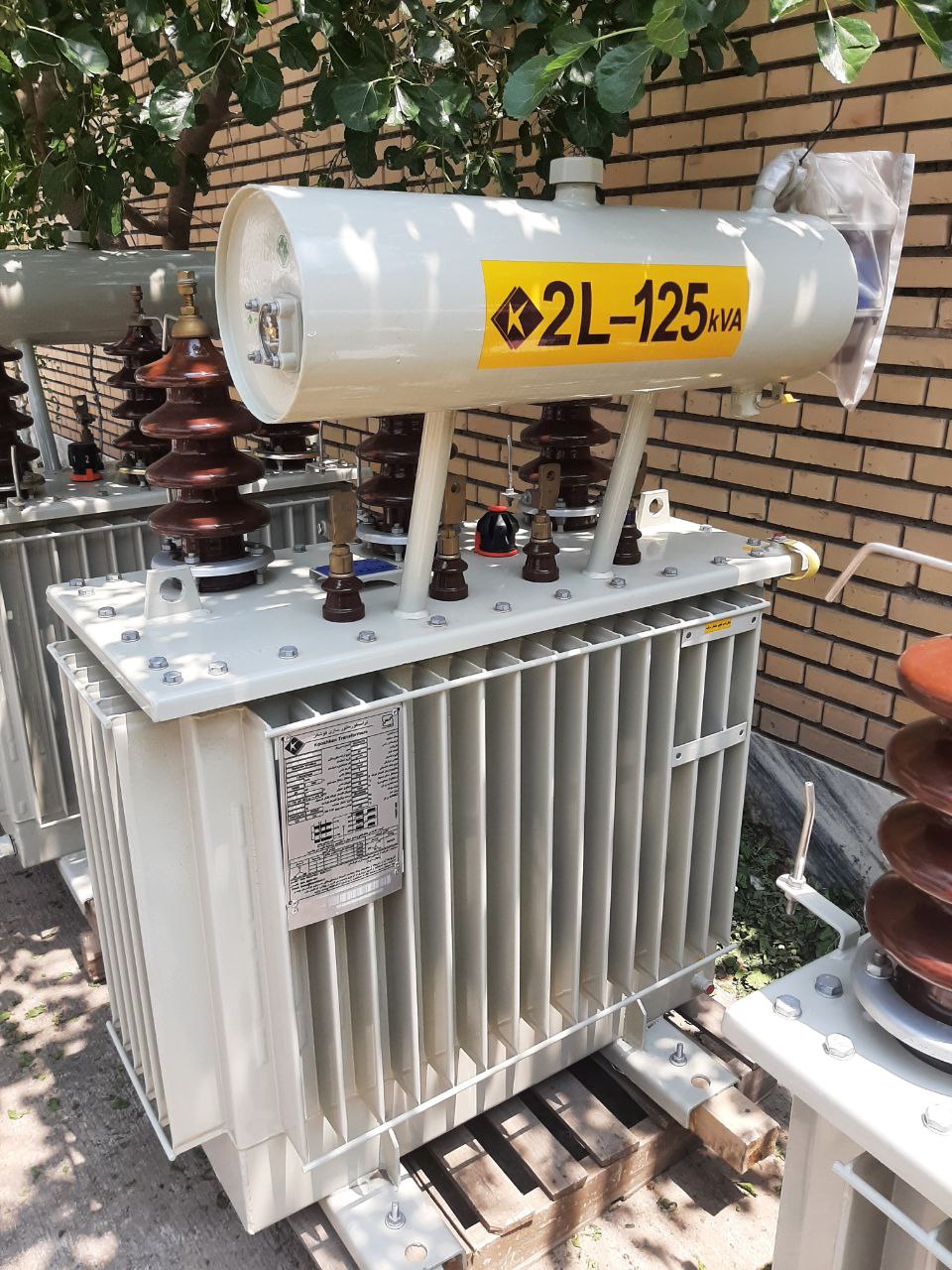 ترانسفورماتور 125KVA کم تلفات برند ایران ترانسفو