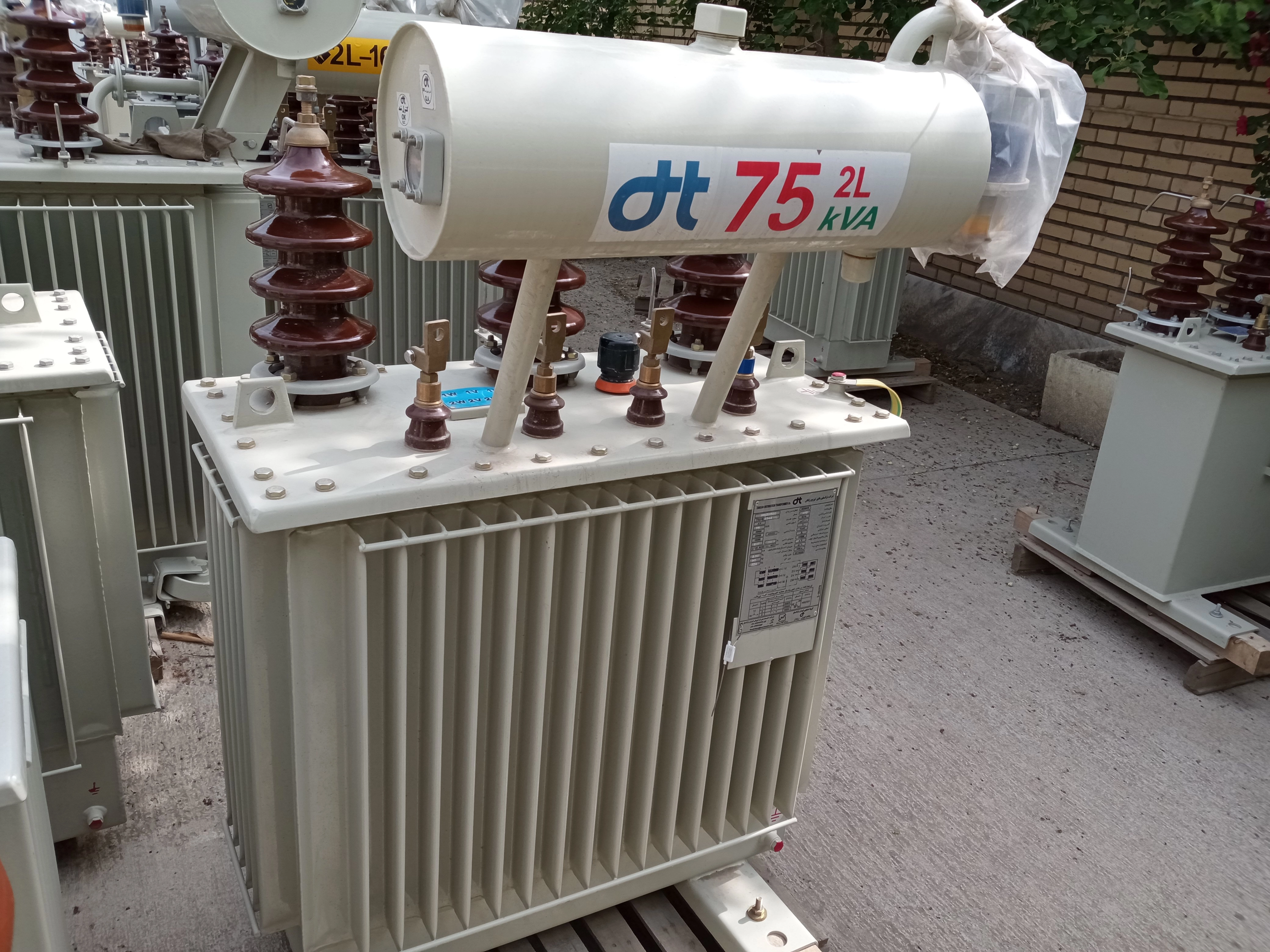 ترانسفورماتور 75kva برند ایران ترانسفو