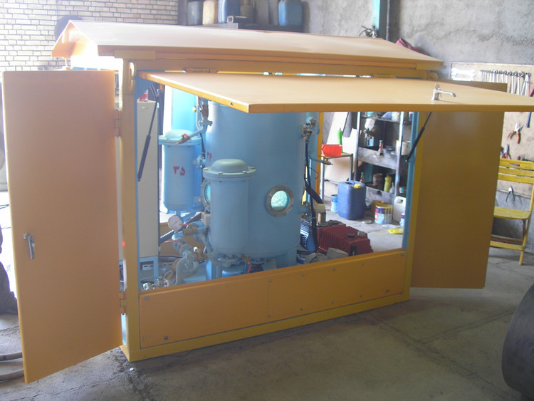 دستگاه تصفیه روغن ترانسفورماتور