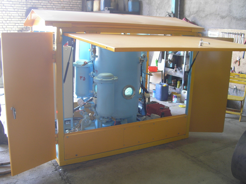 دستگاه تصفیه روغن ترانسفورماتور